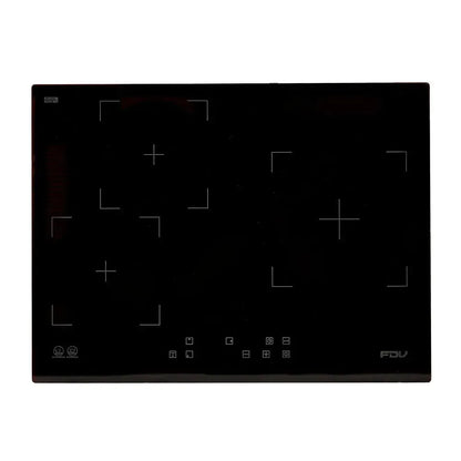 Encimera Vitrocerámica 3 Black 3 Quemadores 60 cm FDV-Kitchen Center