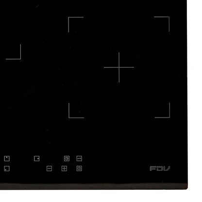 Encimera Vitrocerámica 3 Black 3 Quemadores 60 cm FDV-Kitchen Center
