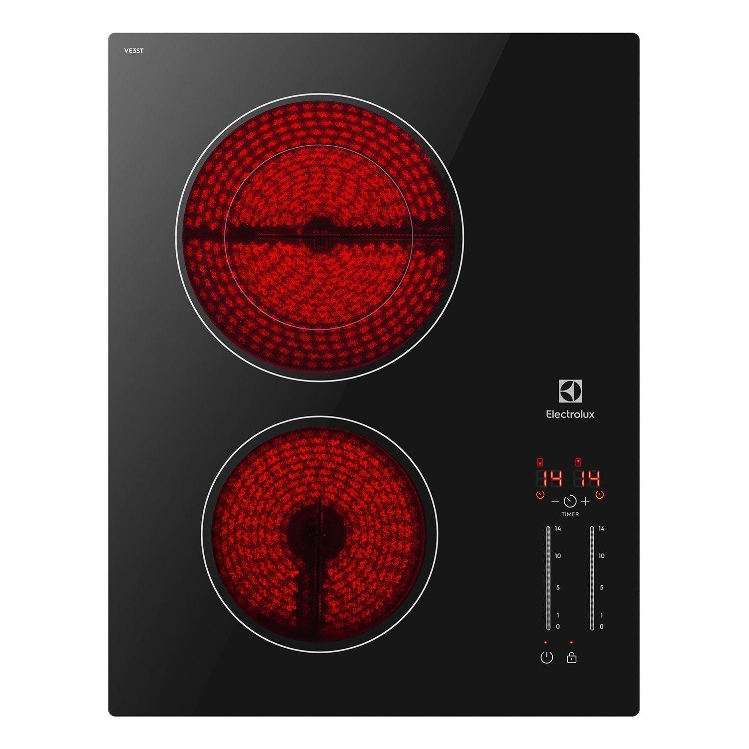 Encimera Vitrocerámica 2 Platos VE3ST Electrolux2#Negro