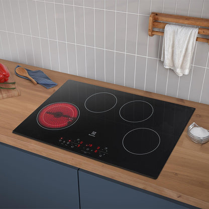 Encimera Vitrocerámica 4 Platos VE7DT Electrolux1#Negro
