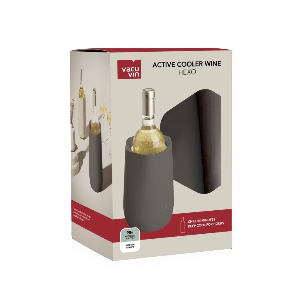 Enfriador de Vino Active Cooler Hexo Vacuvin3#Grafito