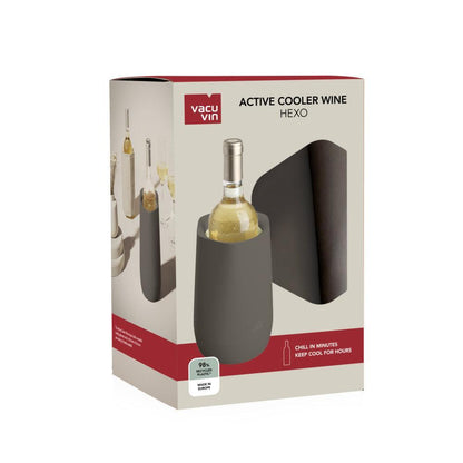 Enfriador de Vino Active Cooler Hexo Vacuvin3#Grafito