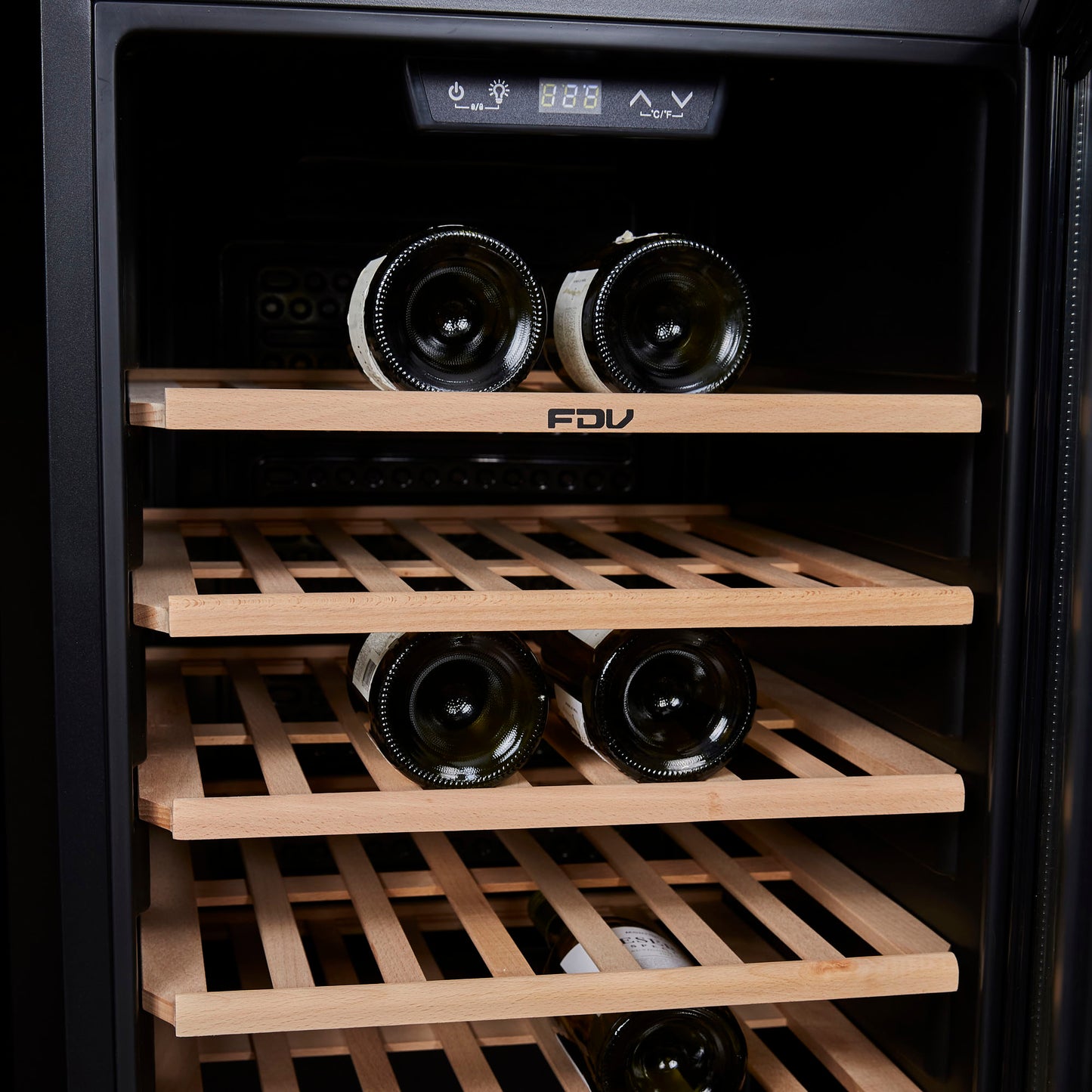 Enfriador de Vinos Black 56 Botellas FDV - Caja Dañada-Cavas