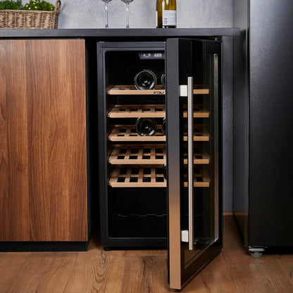 Enfriador de Vinos Black 56 Botellas FDV - Caja Dañada-Cavas