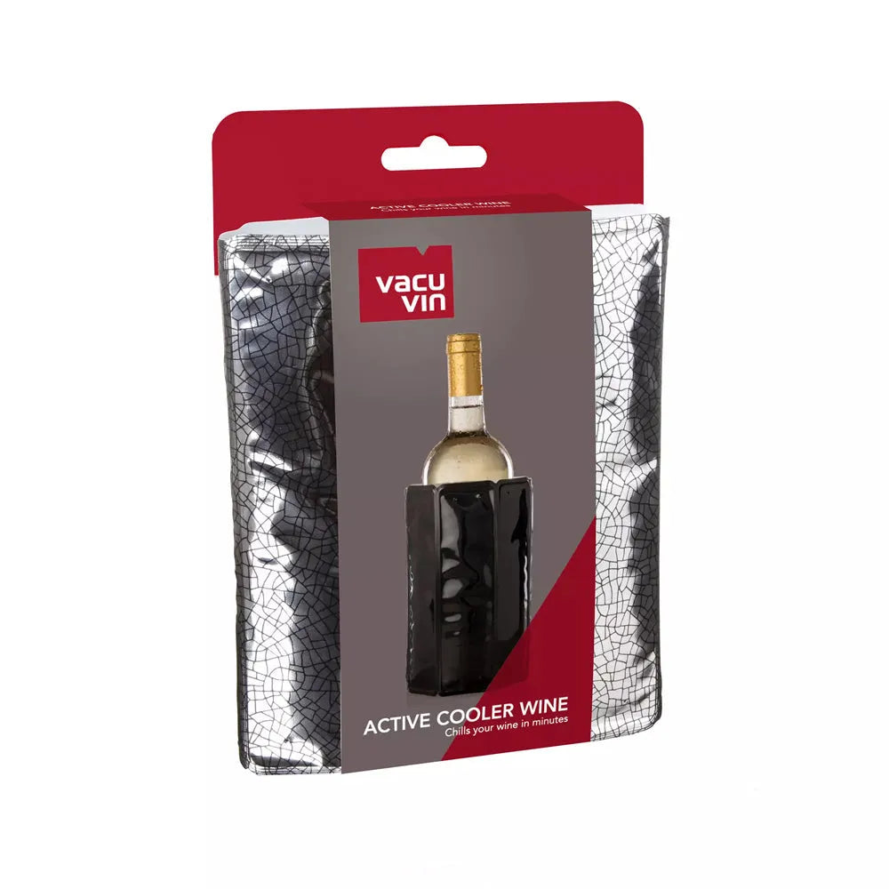 Enfriador Vino Active Cooler Silver Vacuvin-Accesorios para Vinos
