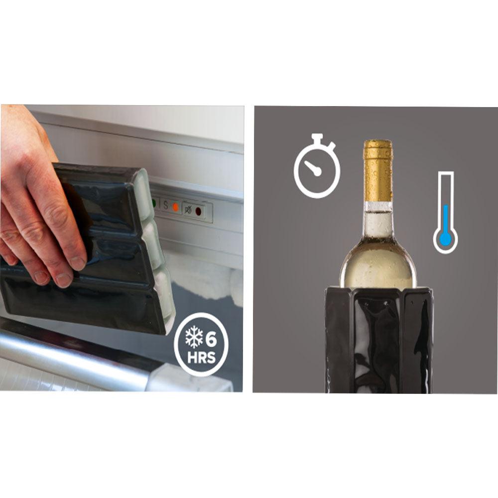 Enfriador Vino Active Cooler Vacuvin2#Negro