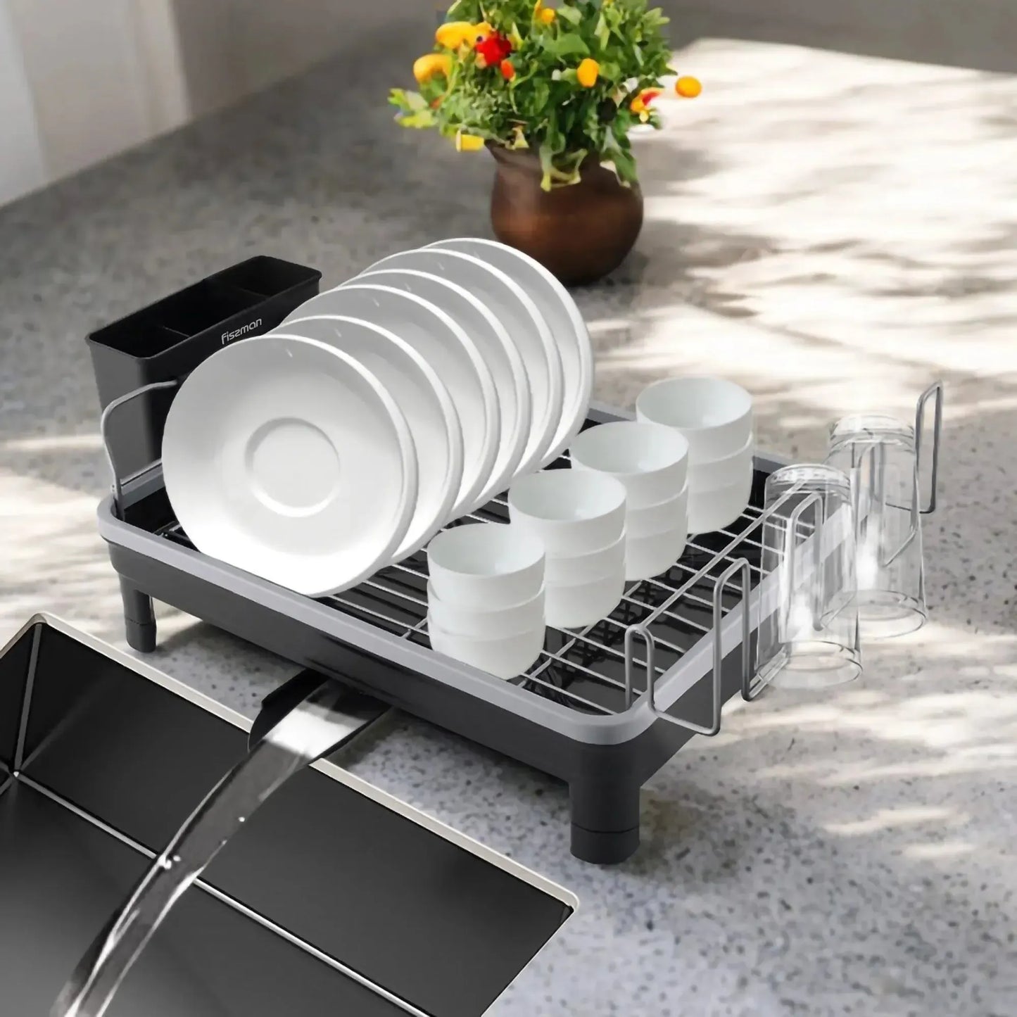 Escurridor de platos  48x32x16cm Fissman11#undefined
