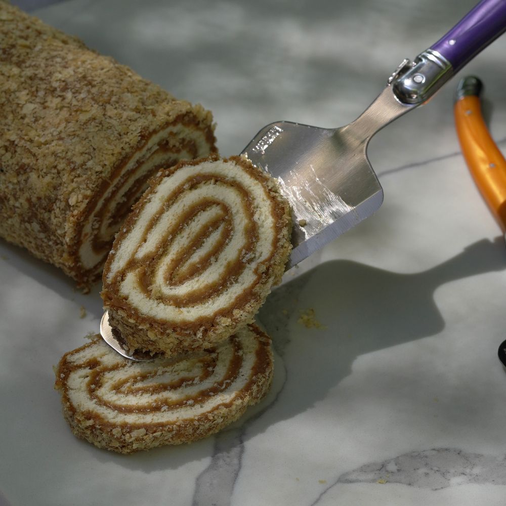 Espátula Torta Sin Caja Laguiole Jean Dubost1#Morado