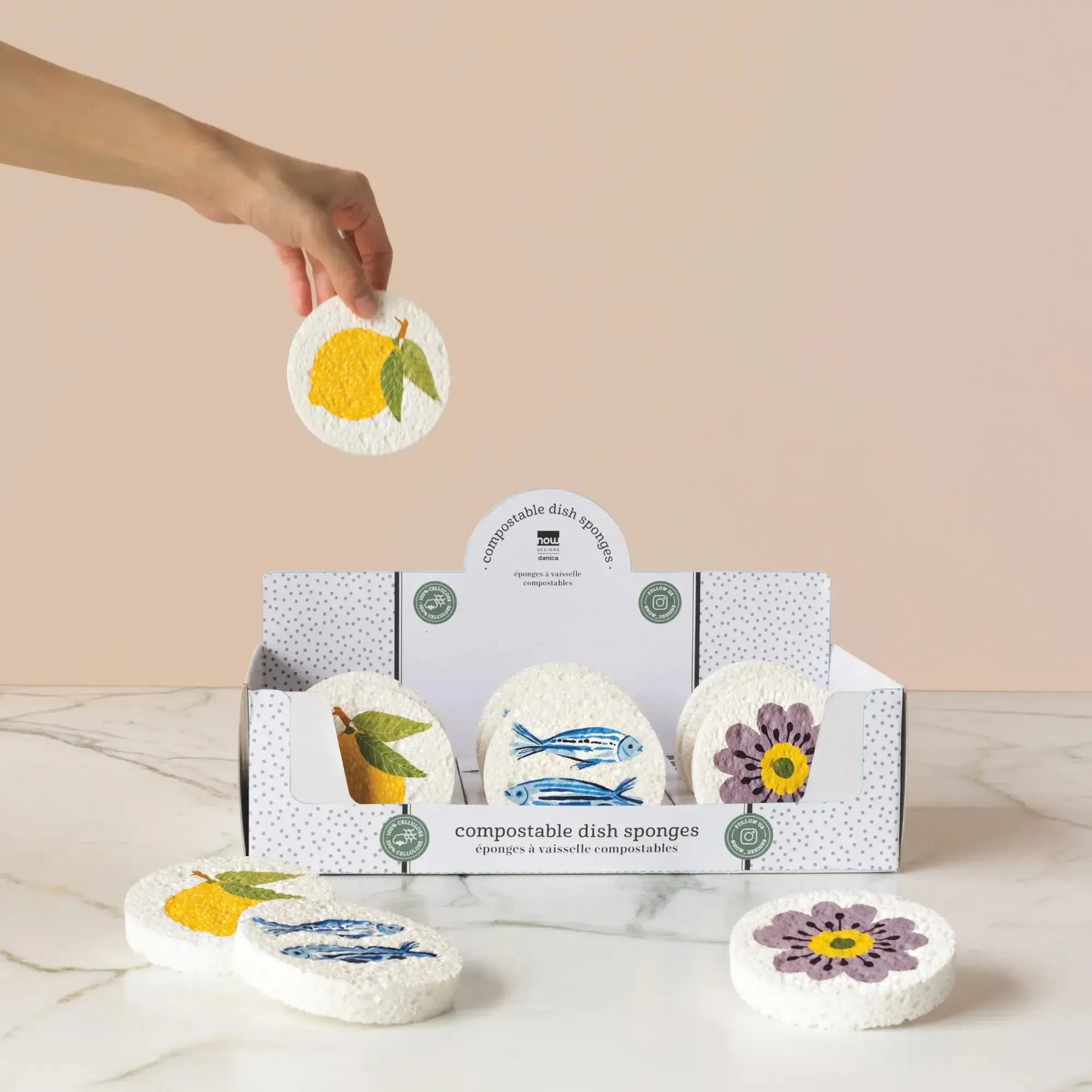 Esponja Compostable Danica