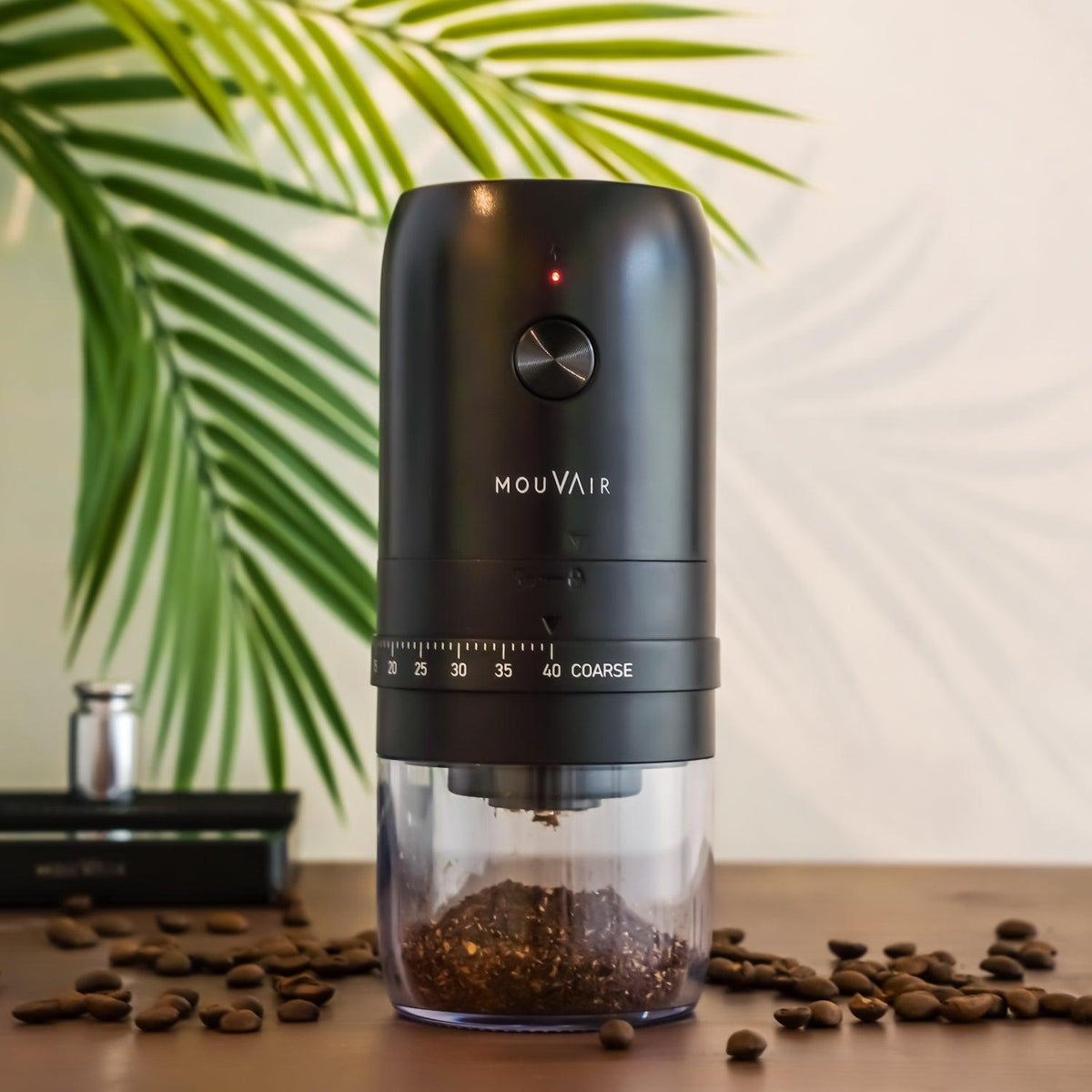 Espumador de Leche Mouvair + Molinillo de Café Eléctrico-Accesorios para Café