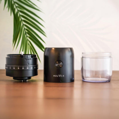 Espumador de Leche Mouvair + Molinillo de Café Eléctrico-Accesorios para Café