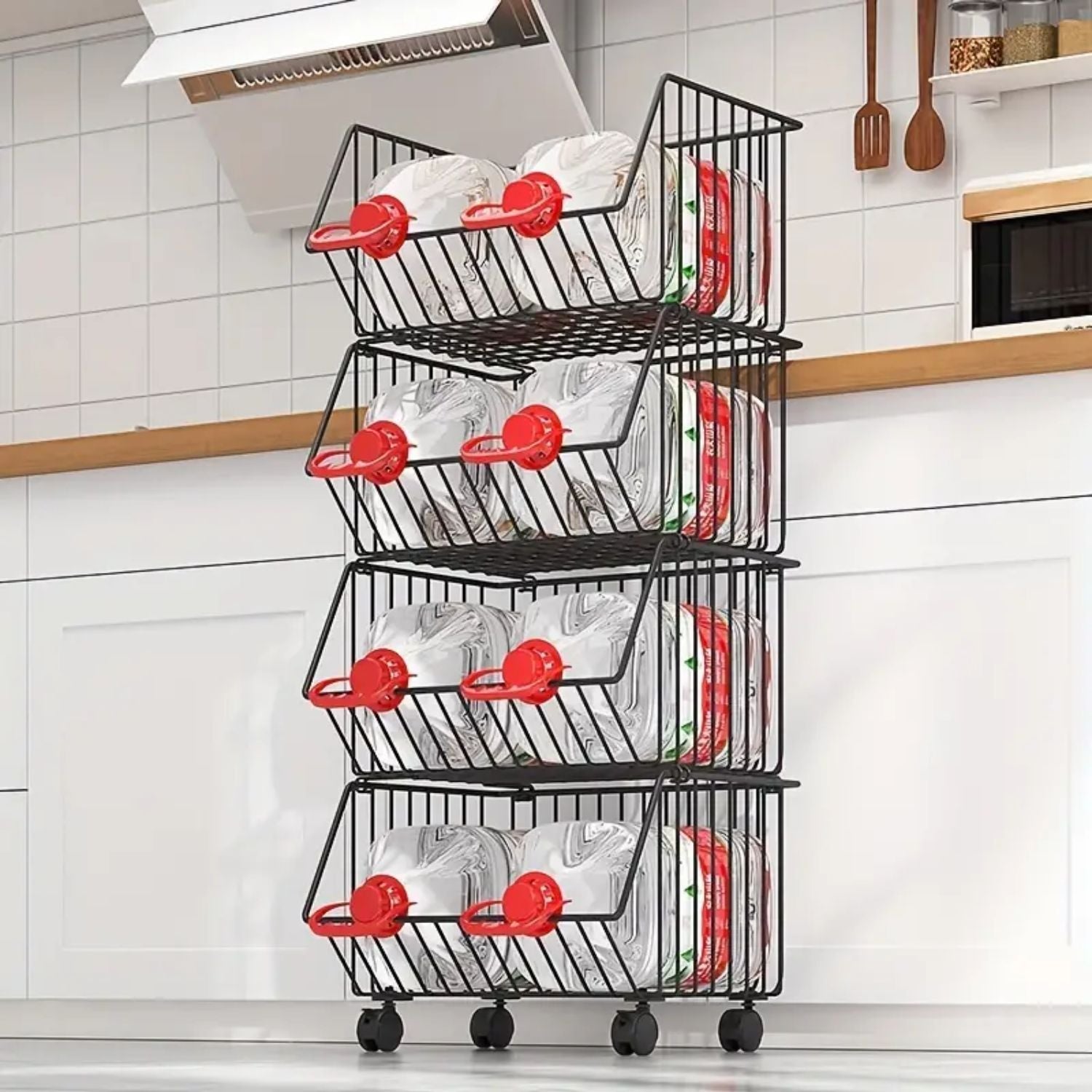 Estante de Metal Desmontable con Ruedas Santú Home & Deco – Kitchen Center