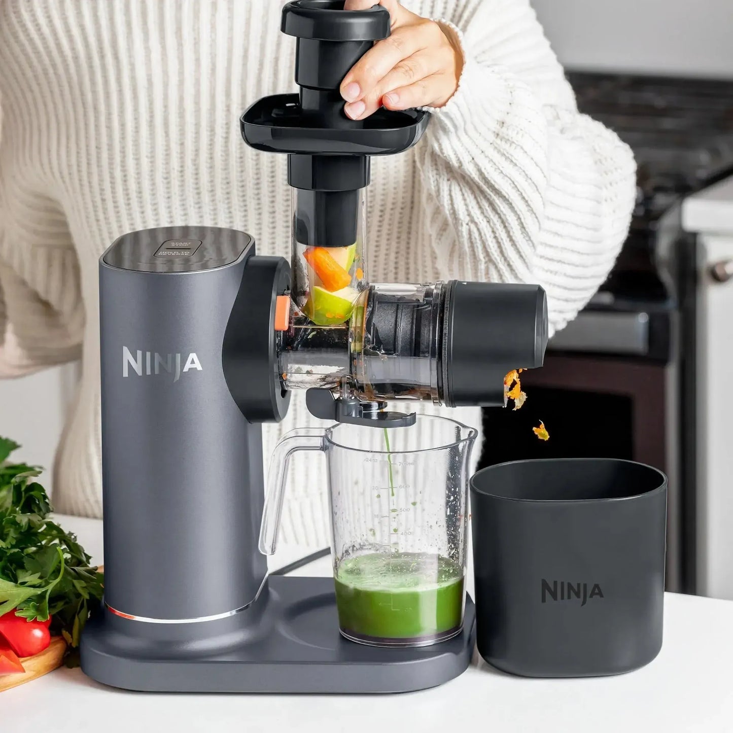 Extractor De Jugo Prensado En Frío Neverclog Ninja4#Negro