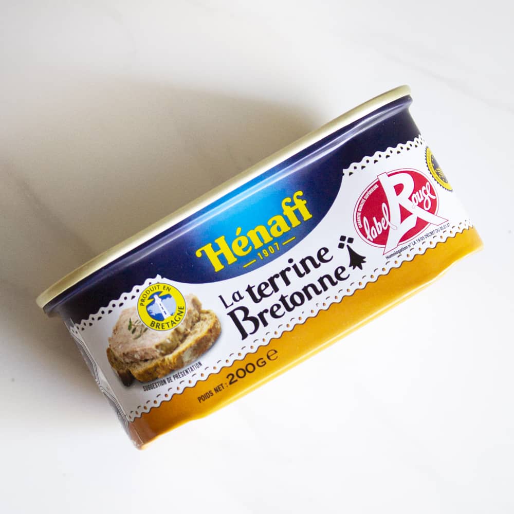 Paté Terrina Bretonne 200 Grs Henaff Kitchen Center