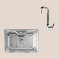 Kit Lavaplatos Small Acqua Sobre Cubierta + Grifería Futura FDV