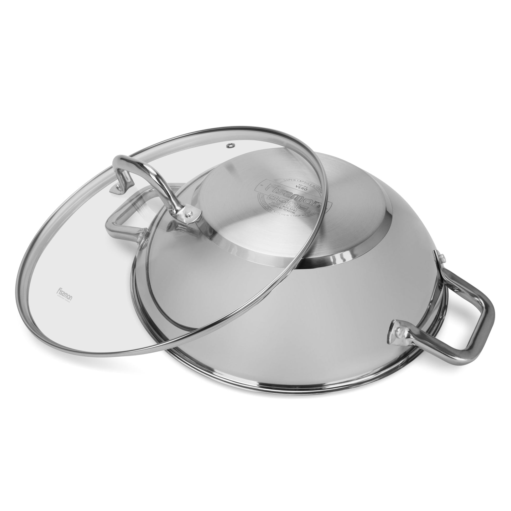 Wok Vero 5 Lts Fissman5#Negro