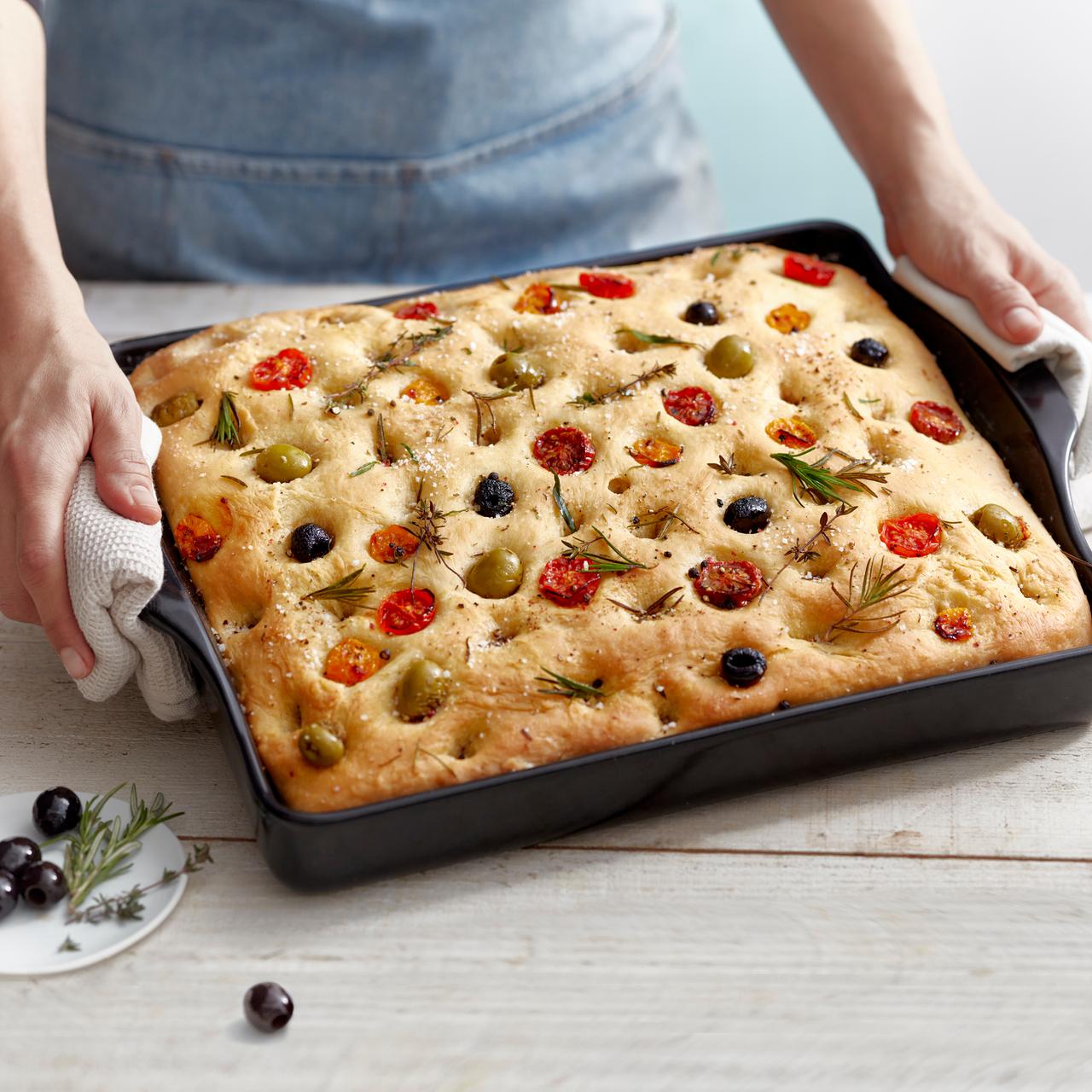 Focaccia Gris Oscuro Emile Henry1#Gris