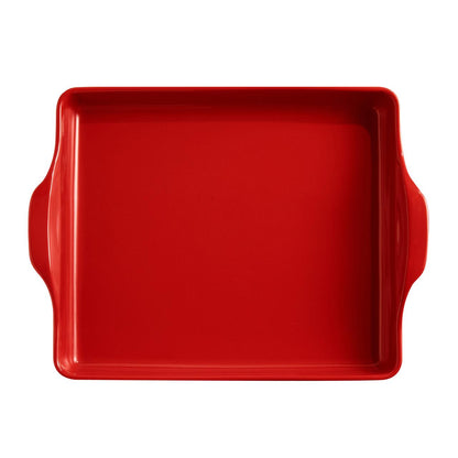 Focaccia Rojo Emile Henry3#Rojo