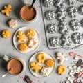 Molde Holiday Teacakes Cakelet Pan Nordic Ware - SKU 16822