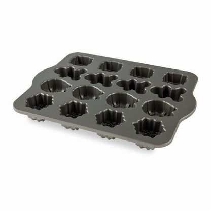 Molde Holiday Teacakes Cakelet Pan Nordic Ware - SKU 16822