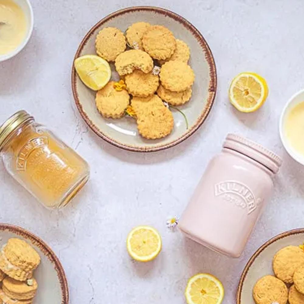 Frasco Push Top Cerámica 0.6 Lt Kilner3#Gris