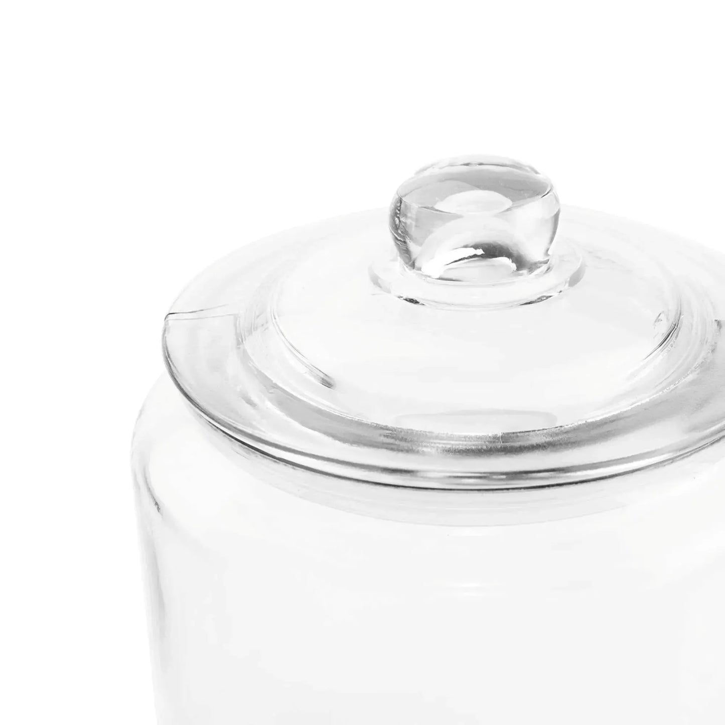 Frasco Vidrio 25 cm con Tapa 4#undefined