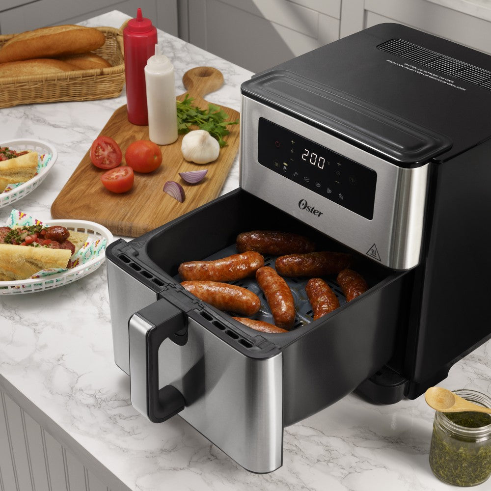 Freidora de Aire Digital 9 Lt CKSTAF90D Oster4#Gris