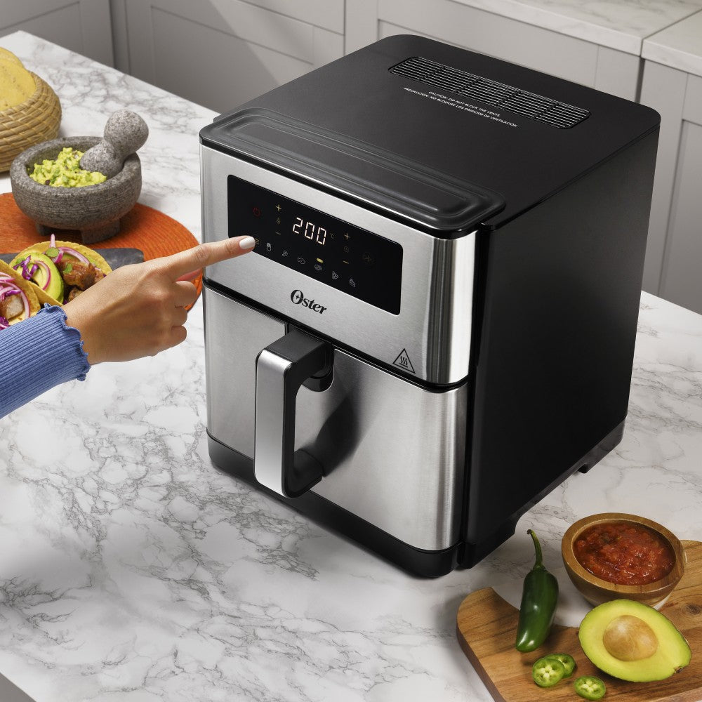 Freidora de Aire Digital 9 Lt CKSTAF90D Oster6#Gris