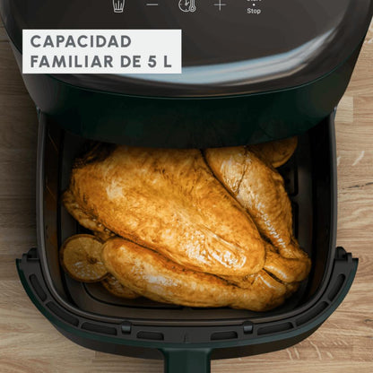 Freidora de Aire Easy Fry Max 5L Forest Moulinex5#Negro