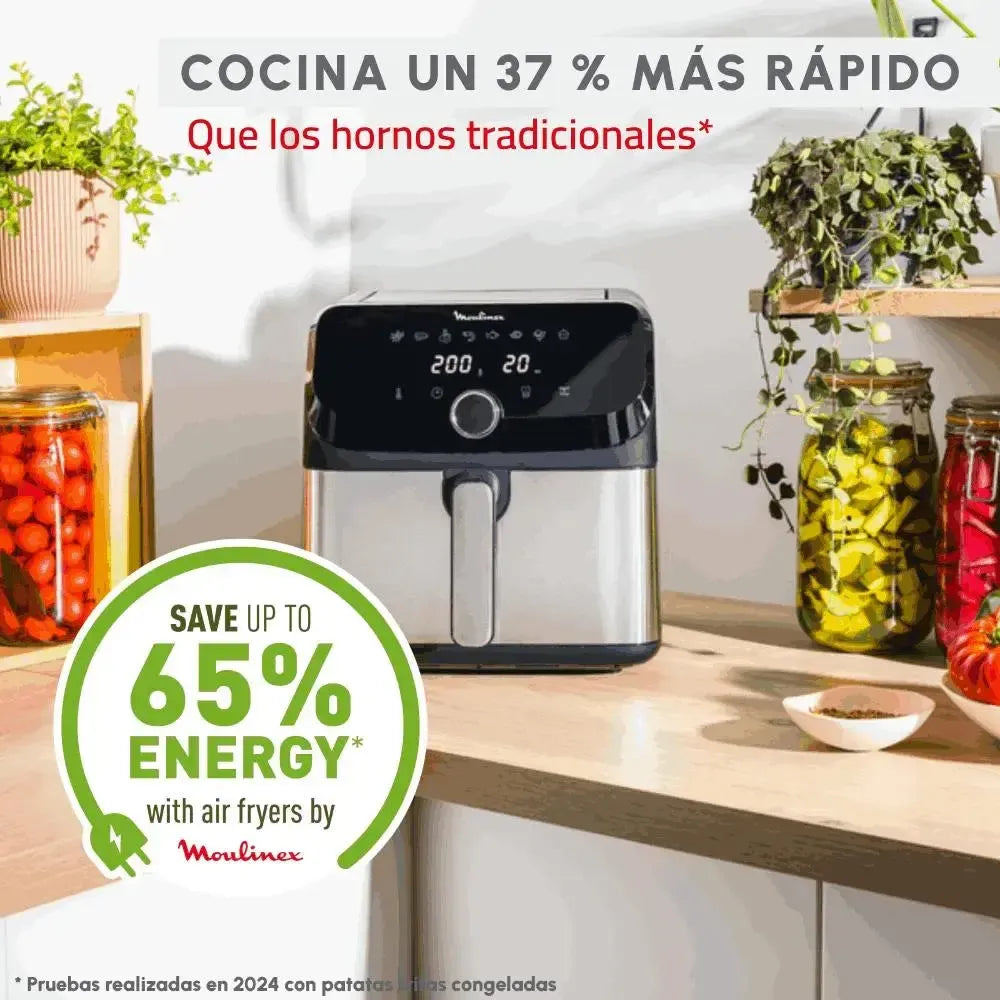 Freidora de Aire Easy Fry Mega 7,5L Moulinex5#Gris
