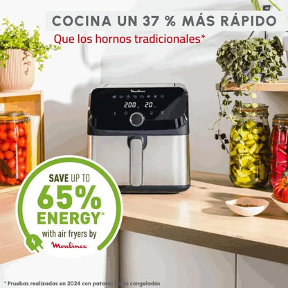 Freidora de Aire Easy Fry Mega 7,5L Moulinex5#Gris