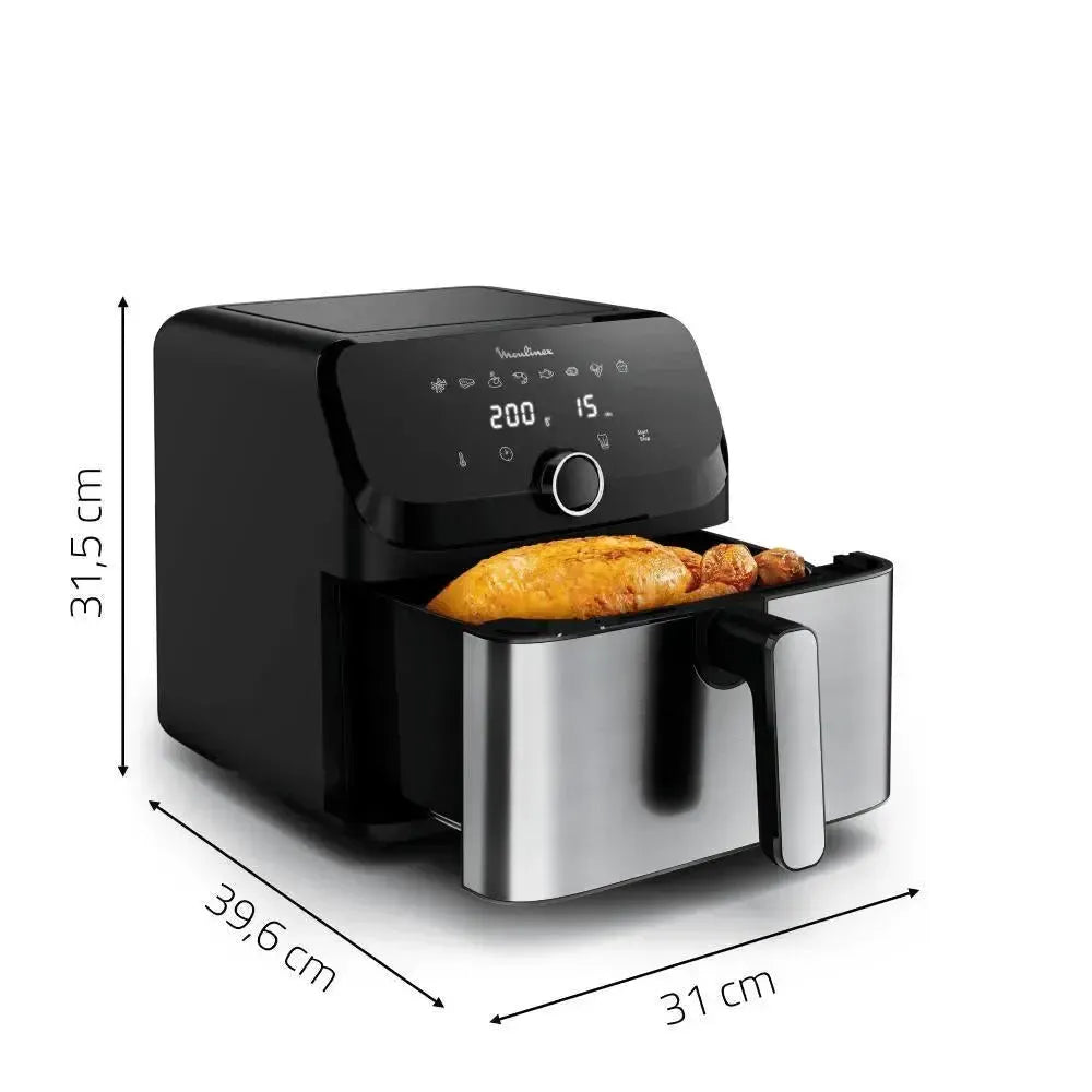 Freidora de Aire Easy Fry Mega 7,5L Moulinex6#Gris