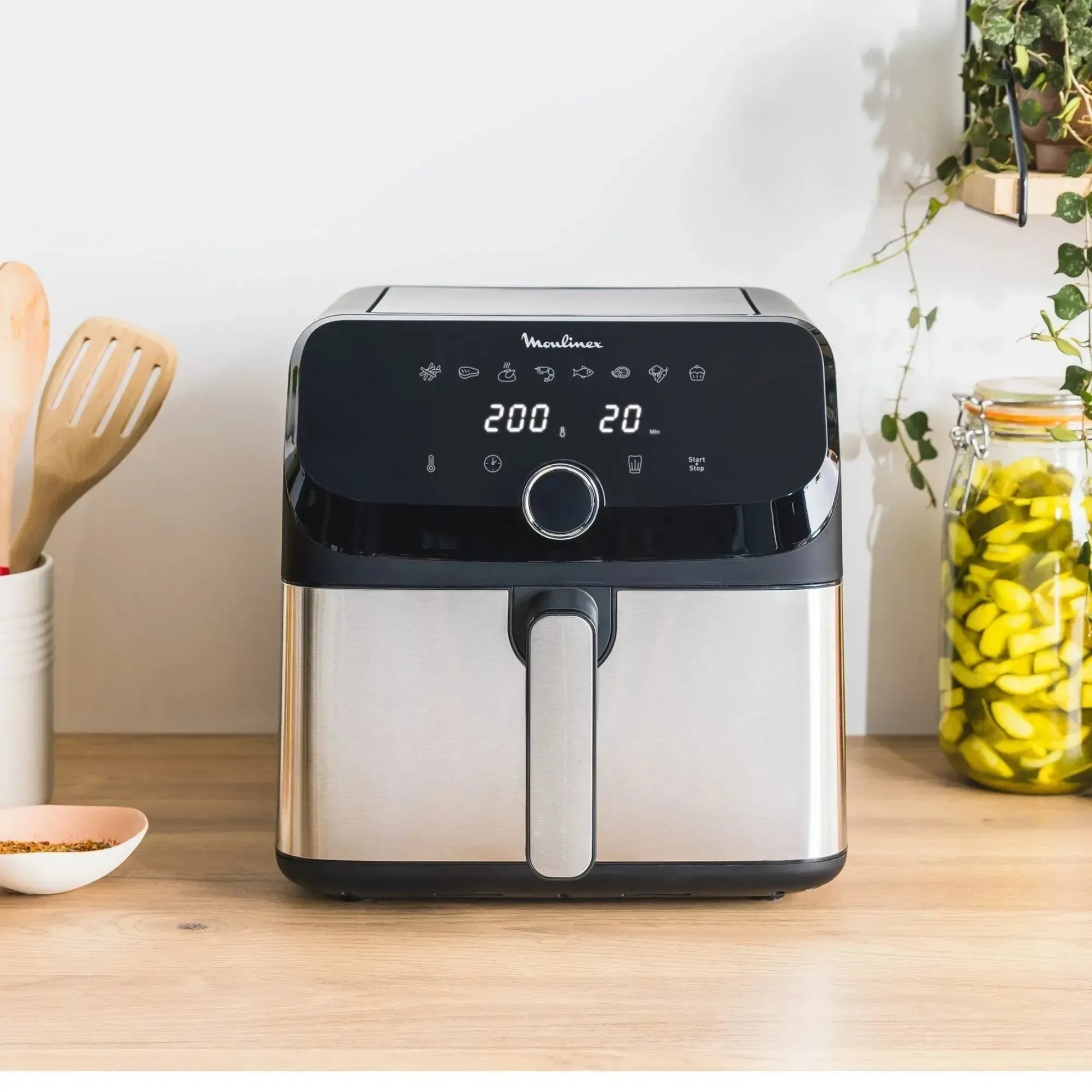 Freidora de Aire Easy Fry Mega 7,5L Moulinex1#Gris