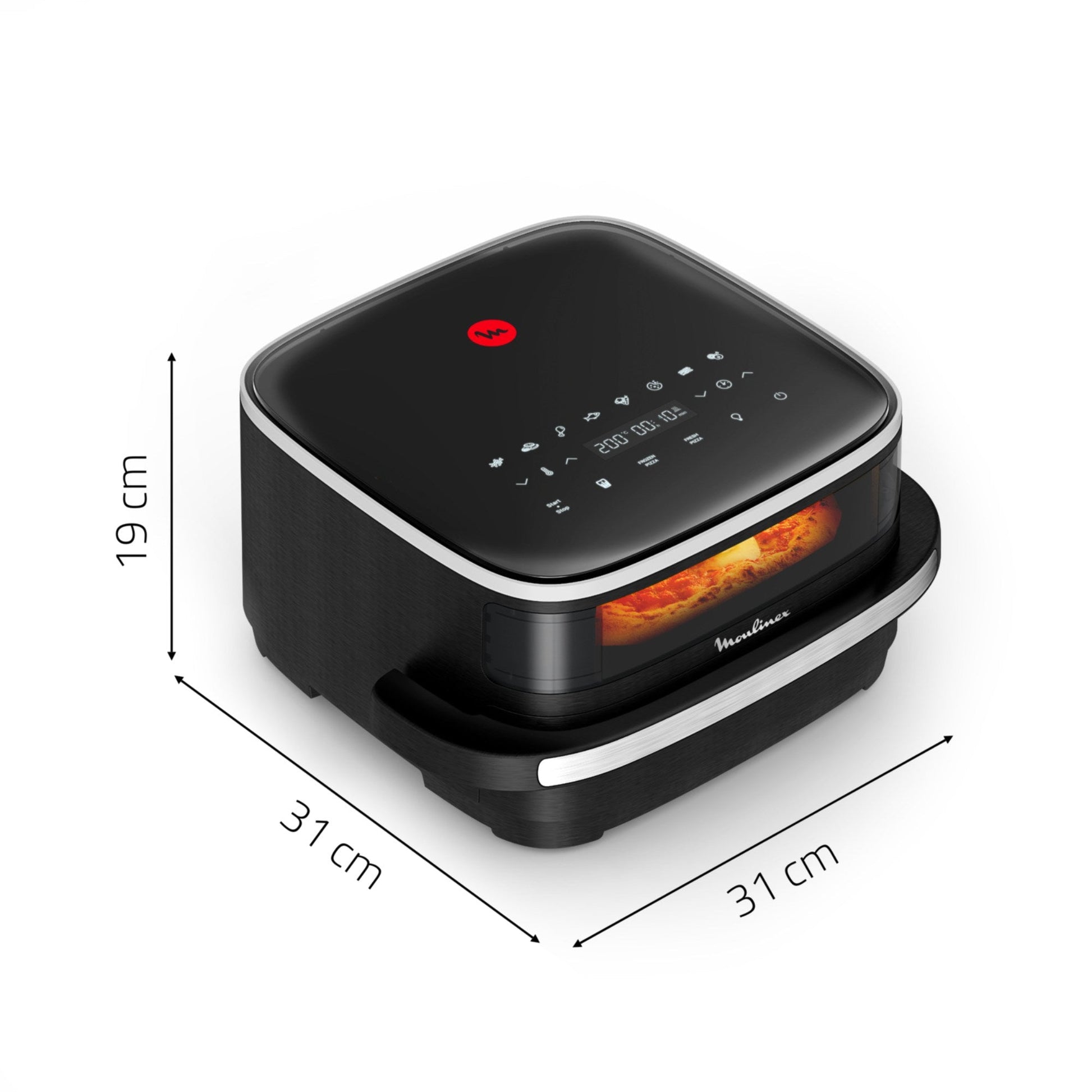 Freidora de Aire Easy Fry XL Surface 4L Moulinex9#Negro