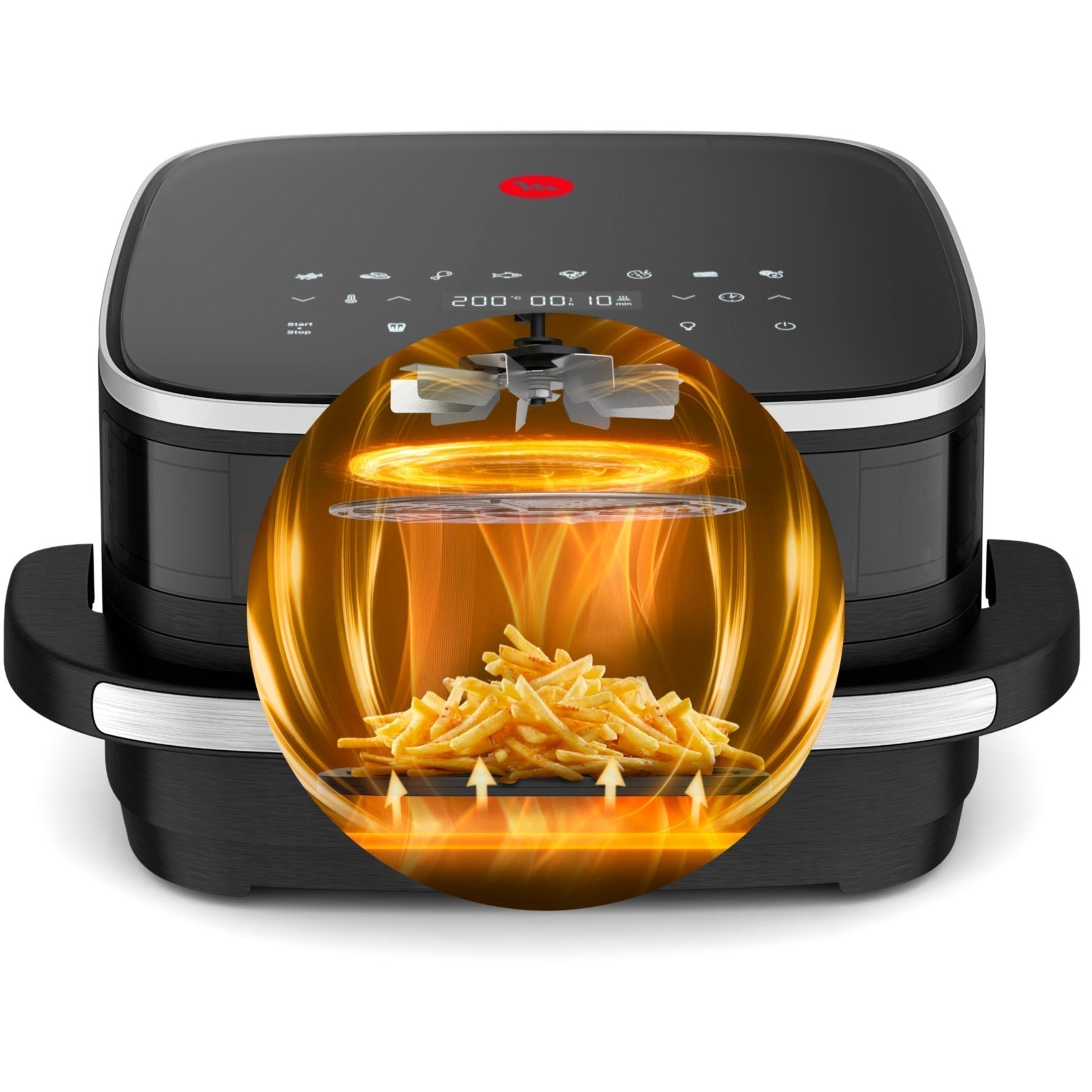 Freidora de Aire Easy Fry XL Surface 4L Moulinex8#Negro