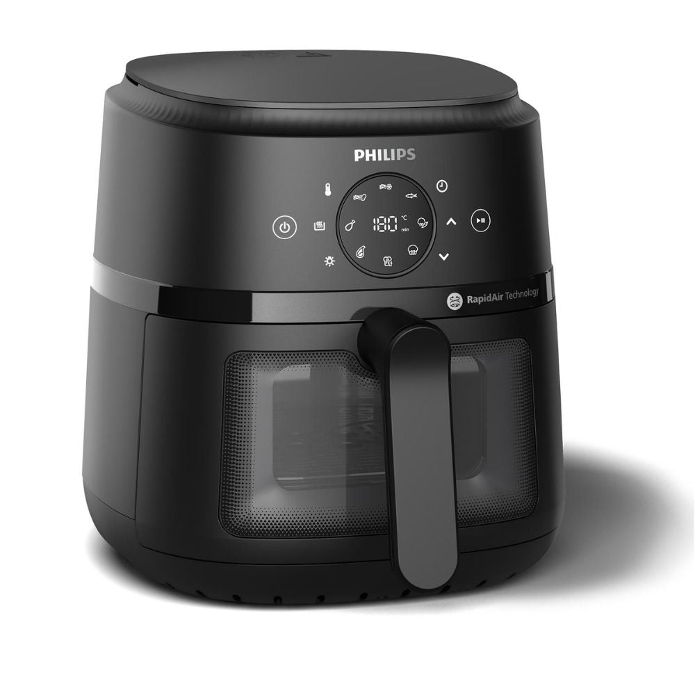 Freidora De Aire Táctil Con Rapid Air NA220/00 4.2 Lts Philips4#Negro