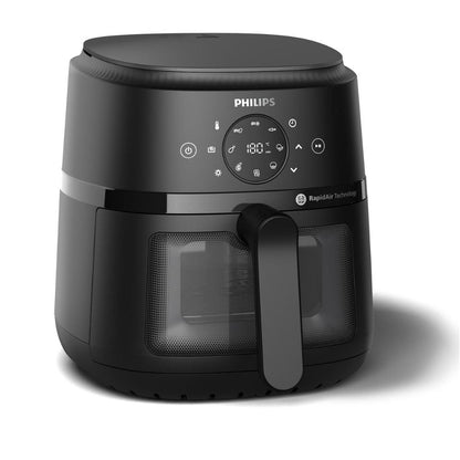 Freidora De Aire Táctil Con Rapid Air NA220/00 4.2 Lts Philips4#Negro
