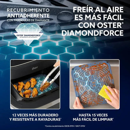 Freidora de Aire UltraCrisp XL 10lt CKSTAF10UW110 Oster-Freidoras de Aire