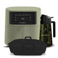 Freidora Fry 6L + Rociador de Aceite + Molde de Silicona Mouvair2#Verde