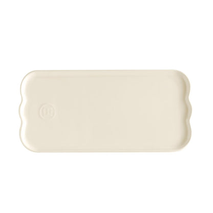 Fuente de Postre Crudo Emile Henry1#Beige