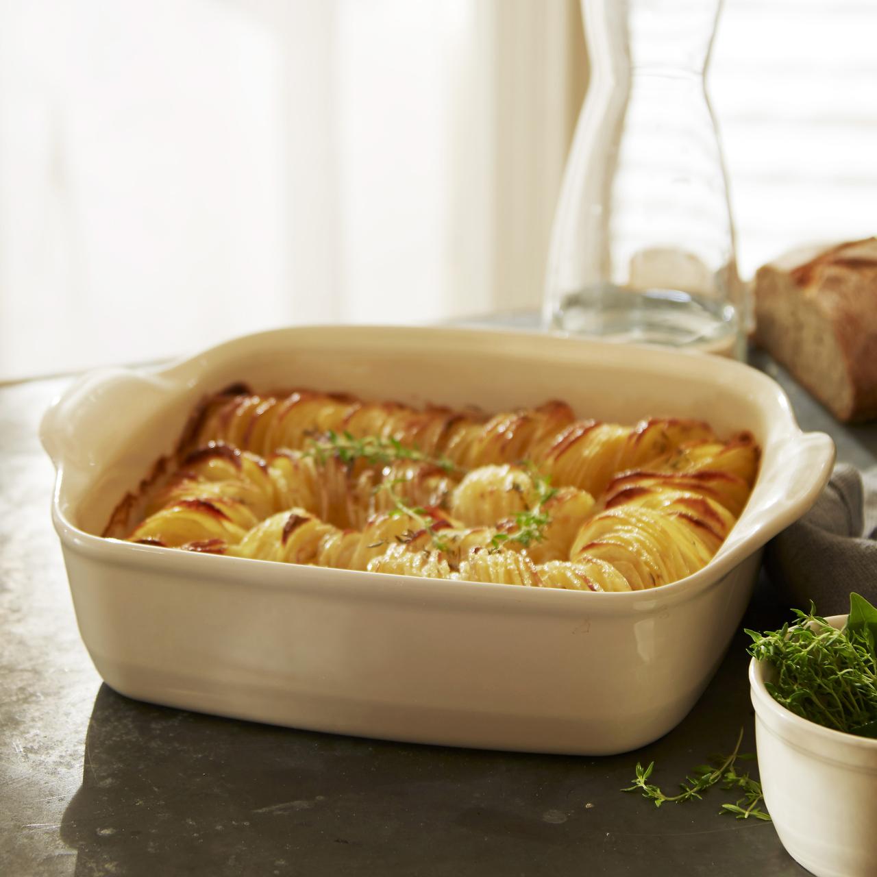 Fuente Horno 28X24Cm Crudo Emile Henry2#Beige