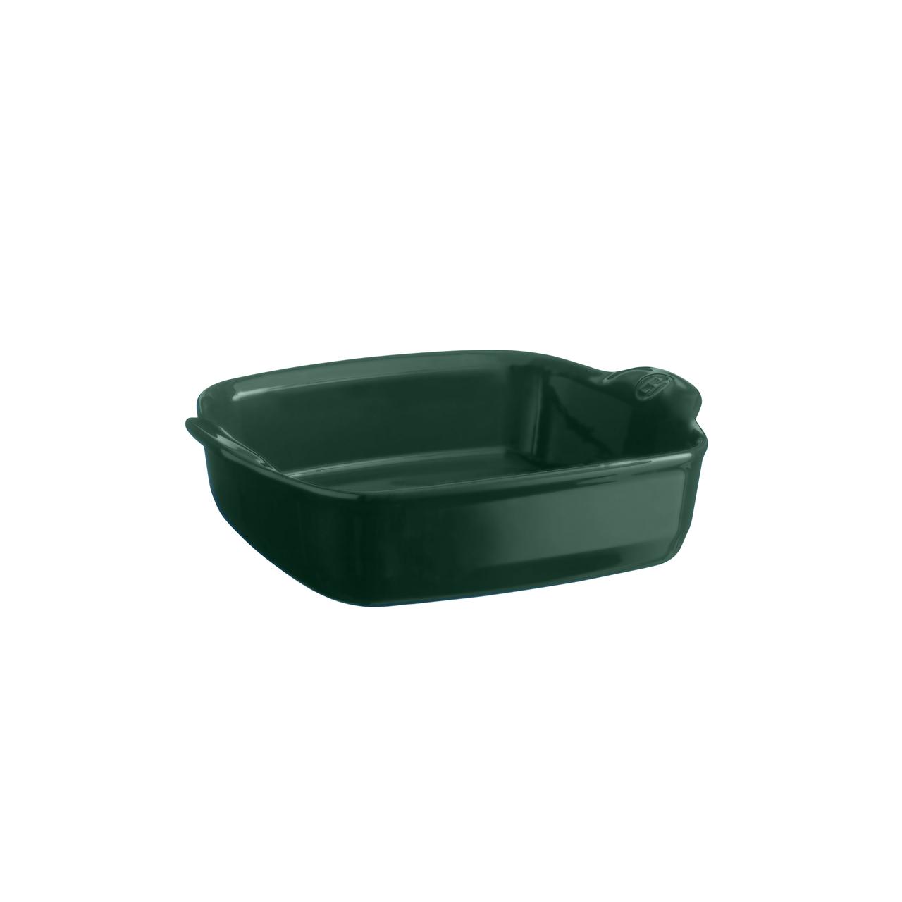 Fuente Horno 28X24Cm Verde Oscuro Emile Henry1#Verde