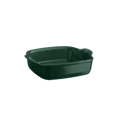 Fuente Horno 28X24Cm Verde Oscuro Emile Henry1#Verde