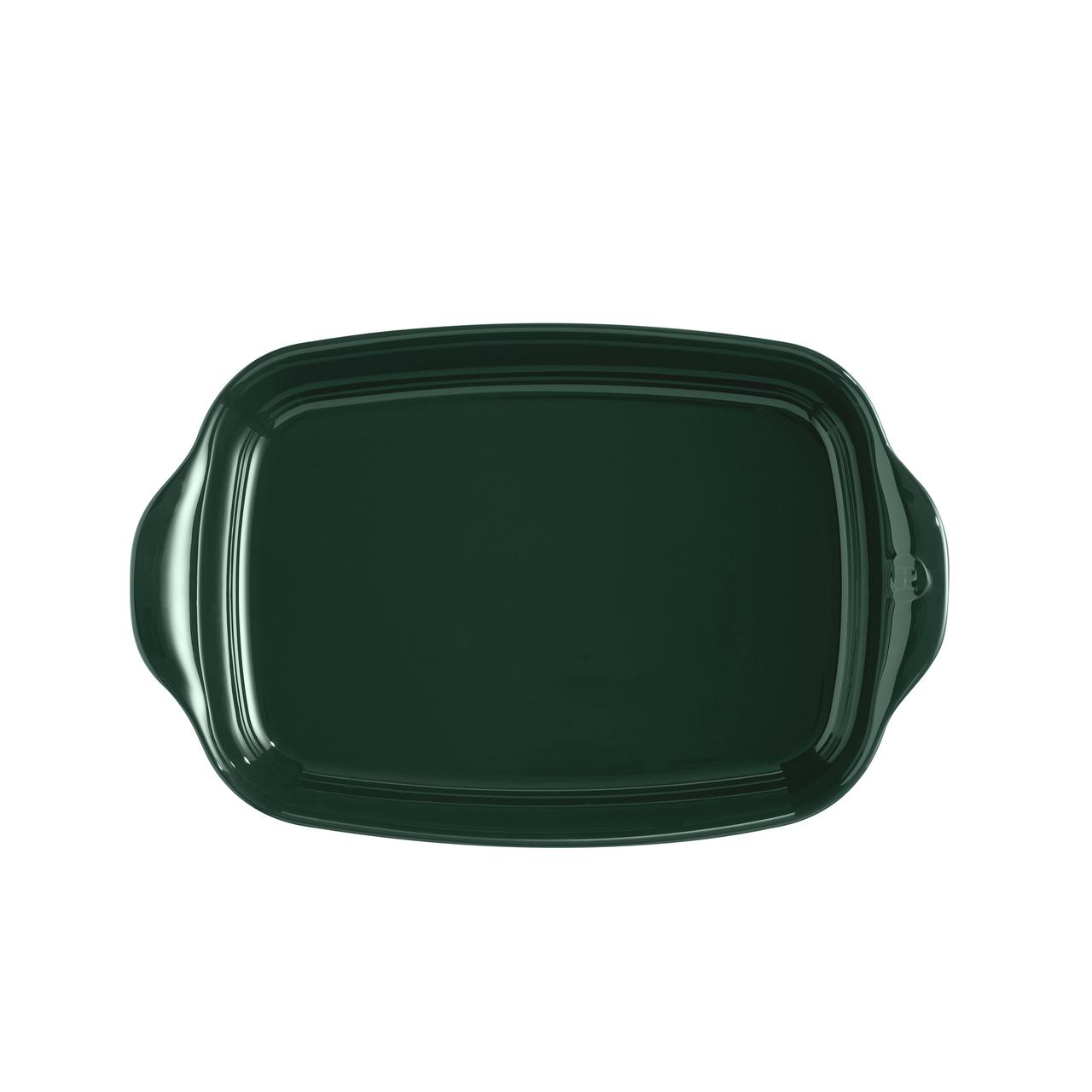Fuente Horno 36,5X23,5Cm Verde Oscuro Emile Henry2#Verde