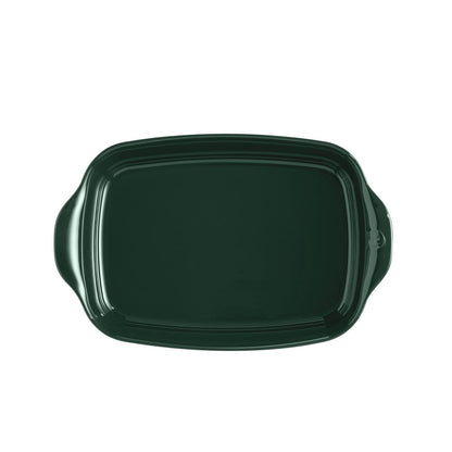 Fuente Horno 36,5X23,5Cm Verde Oscuro Emile Henry2#Verde