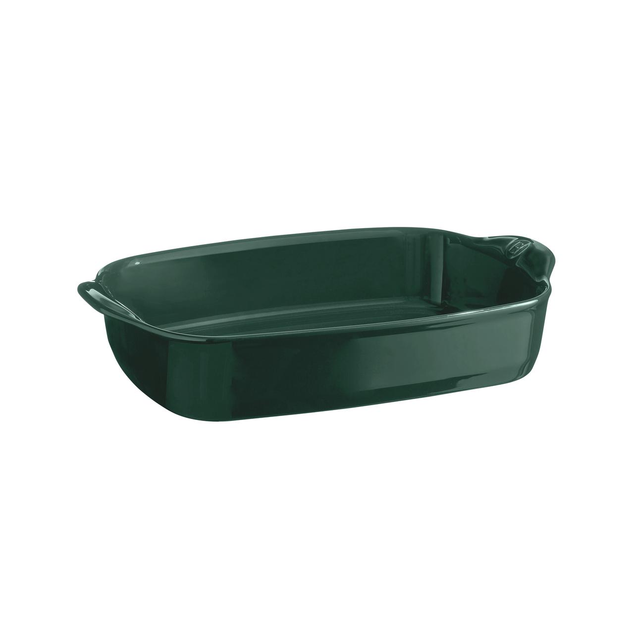 Fuente Horno 36,5X23,5Cm Verde Oscuro Emile Henry1#Verde