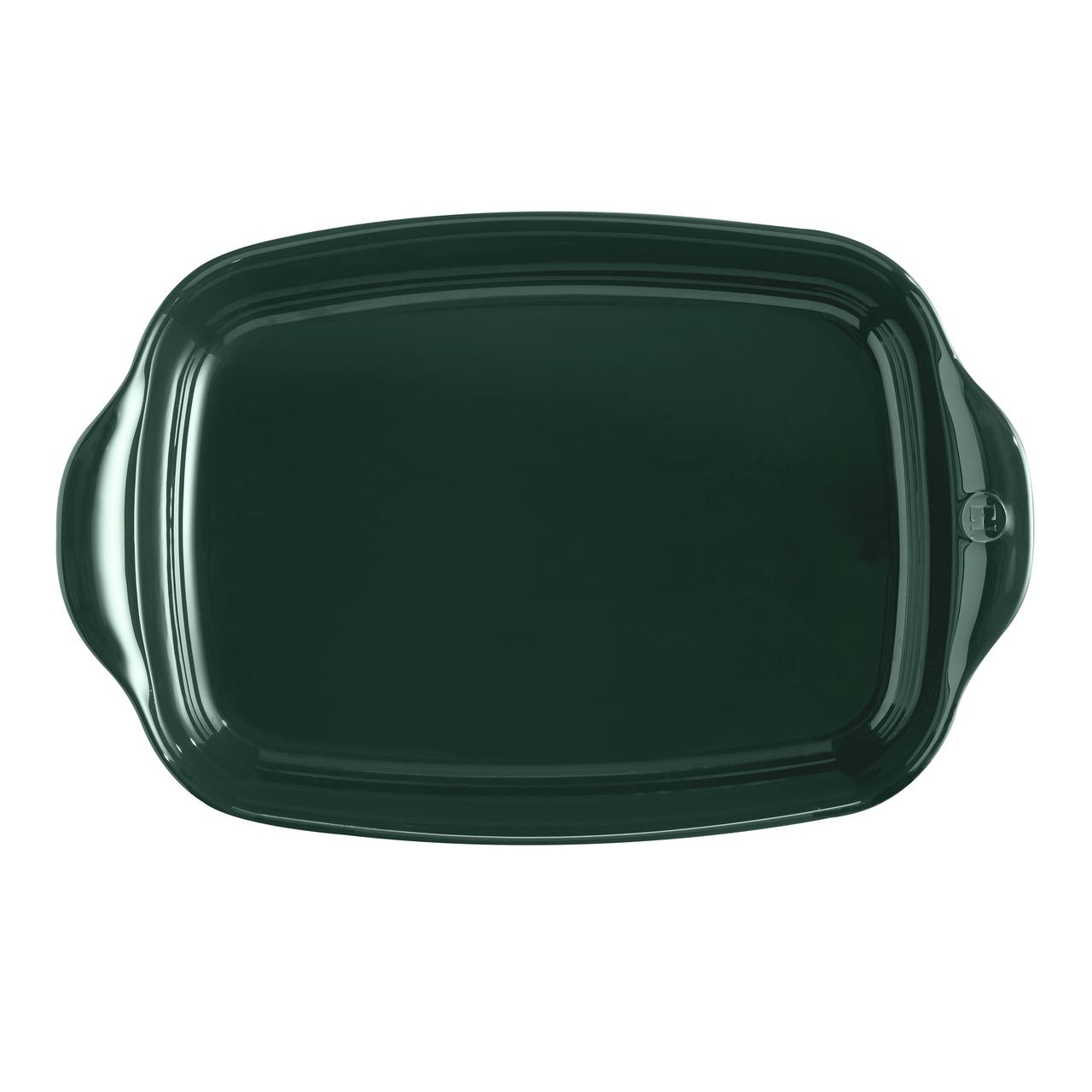 Fuente Horno 42,5X28Cm Verde Oscuro Emile Henry2#Verde