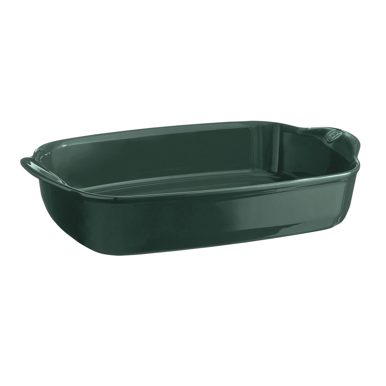 Fuente Horno 42,5X28Cm Verde Oscuro Emile Henry1#Verde