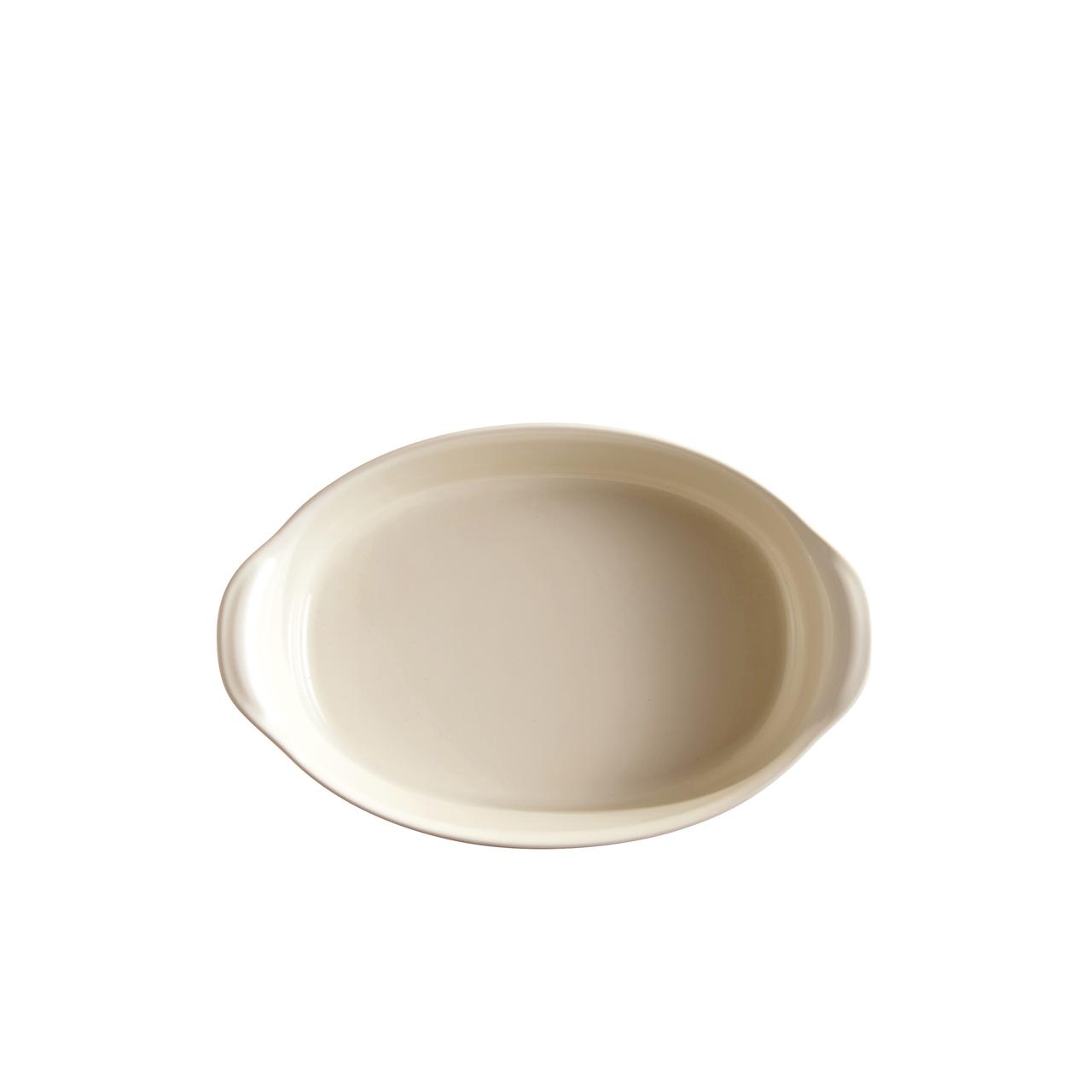 Fuente Horno Ovalada 27X17,5Cm Crudo Emile Henry2#Beige