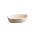 Fuente Horno Ovalada 27X17,5Cm Crudo Emile Henry1#Beige